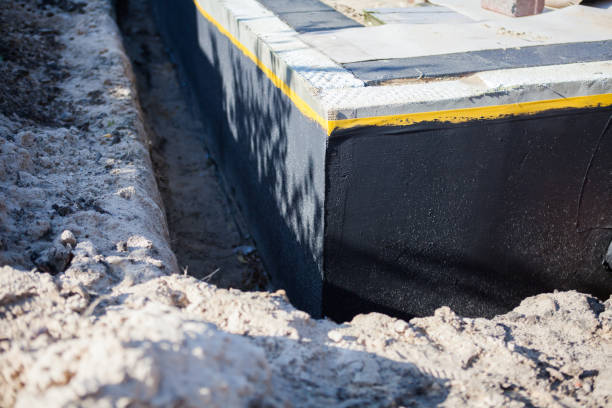 Professional Interior Drainage System technician working in State Line, IN